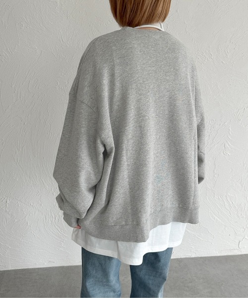 apres jour mignon(アプレジュールミニョン)の「レイヤードTシャツ【ZOZOTOWN限定アイテム】(Tシャツ/カットソー・レディース・オフホワイト/ブラック・X-LARGE/フリー)」の16枚目の写真
