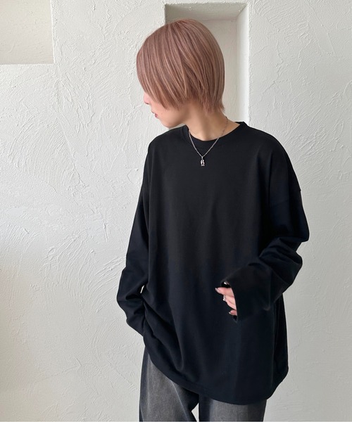 apres jour mignon(アプレジュールミニョン)の「レイヤードTシャツ【ZOZOTOWN限定アイテム】(Tシャツ/カットソー・レディース・オフホワイト/ブラック・X-LARGE/フリー)」の20枚目の写真