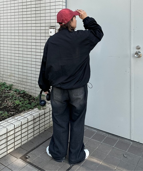 kutir（クティール）の「【M,L2サイズ展開】裏フリースナイロンブルゾン（ブルゾン・レディース・スモークグレー/アイボリー/ブラック・MEDIUM/LARGE）」の17枚目の写真