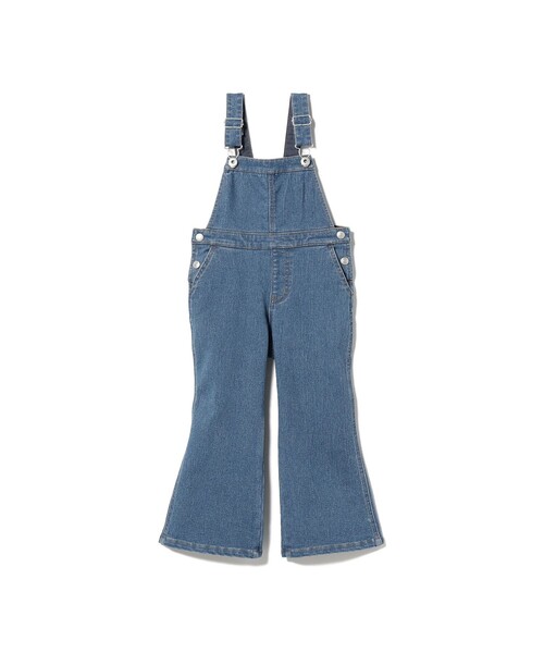 B:MING by BEAMS(ビーミングバイビームス)の「B:MING by BEAMS / デニム フレア サロペット(100~140cm)(サロペット/オーバーオール・キッズ・インディゴブルー/ライトブルー・110/100/140/130/120)」の19枚目の写真
