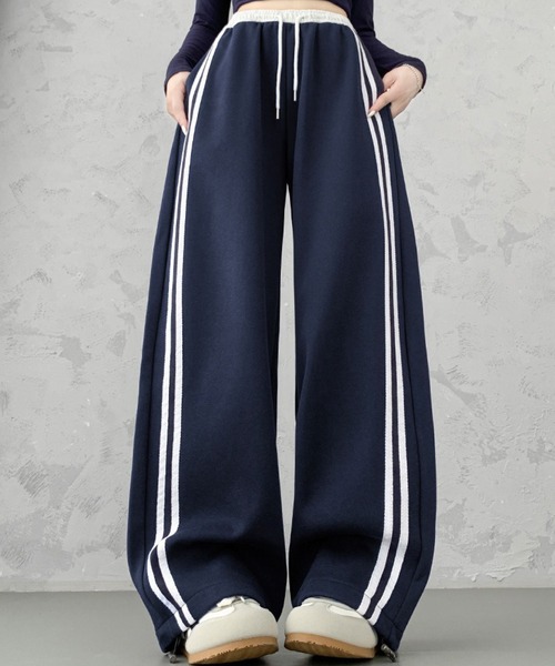 mushwear(マッシュウェア)の「サイドラインスウェットパンツ(スウェットパンツ・メンズ・ホワイト/グレー/ダークグレー/ブラック/グレー系その他/ネイビー/ホワイト系その他/ブラック系その他/グレー系その他2/ブラック系その他2・MEDIUM/SMALL/LARGE/X-LARGE)」の10枚目の写真