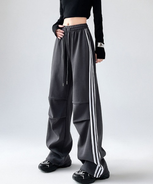 CURVE LINE スウェットパンツ　サイズ2 MOUSSY | CURVE LINE スウェットパンツ (パンツ ) |SHEL'TTER