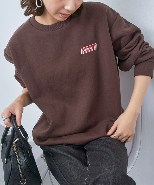COLEMAN(コールマン)の「【Coleman】バックフリース ヘビーデューティースウェット メンズ、ウィメンズで着れるサイズ展開!!クラシカルワンポイントロゴ クルーネック(スウェット・レディース・ネイビー/ブラック/ホワイト/ブラウン・S/L/M/XS/XL)」の18枚目の写真