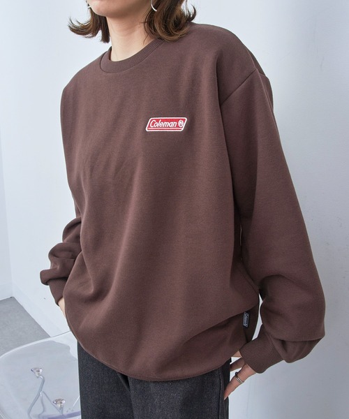 COLEMAN(コールマン)の「【Coleman】バックフリース ヘビーデューティースウェット メンズ、ウィメンズで着れるサイズ展開!!クラシカルワンポイントロゴ クルーネック(スウェット・レディース・ネイビー/ブラック/ホワイト/ブラウン・S/L/M/XS/XL)」の19枚目の写真