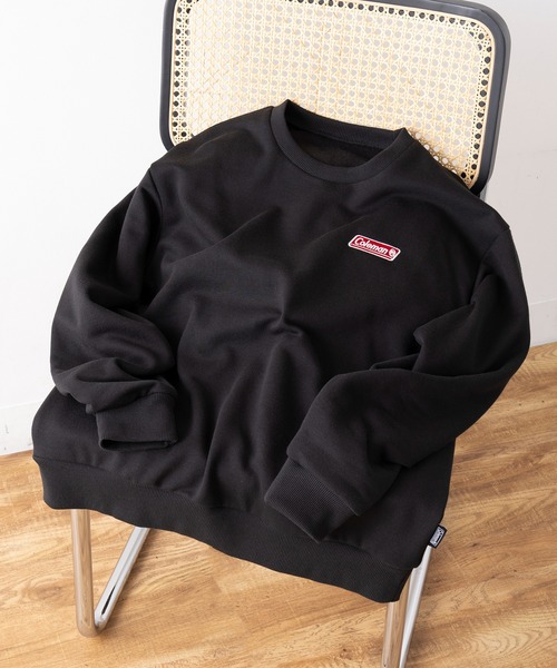 COLEMAN(コールマン)の「【Coleman】バックフリース ヘビーデューティースウェット メンズ、ウィメンズで着れるサイズ展開!!クラシカルワンポイントロゴ クルーネック(スウェット・レディース・ネイビー/ブラック/ホワイト/ブラウン・S/L/M/XS/XL)」の8枚目の写真