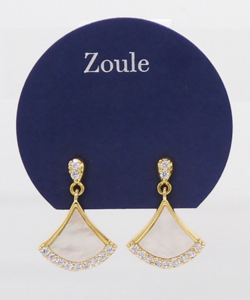 Zoule(ゾーラ)の「Zoule ゾーラ:faning ピアス(ピアス(両耳用)・レディース・ゴールド/シルバー・FREE)」の6枚目の写真
