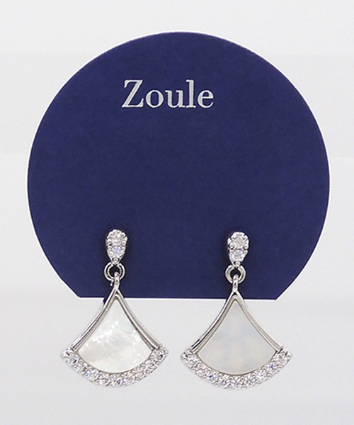 Zoule(ゾーラ)の「Zoule ゾーラ:faning ピアス(ピアス(両耳用)・レディース・ゴールド/シルバー・FREE)」の4枚目の写真