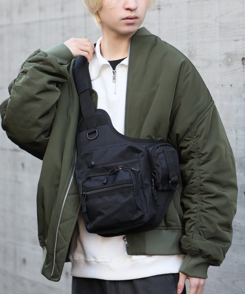 セール】【SETUP7】タクティカルボディバッグ KNF037（ボディバッグ