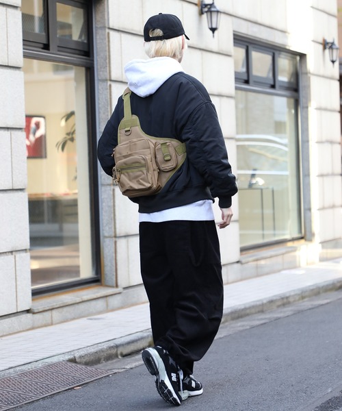 セール】【SETUP7】タクティカルボディバッグ KNF037（ボディバッグ