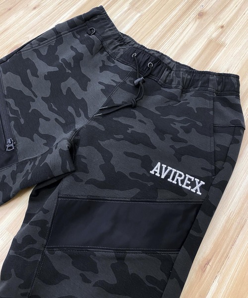 AVIREX（アヴィレックス）の「MILITARY TRAINING JOGGER PANTS（スウェットパンツ・メンズ・ブラック/カモフラージュ・XL/L/XXL/M）」の17枚目の写真