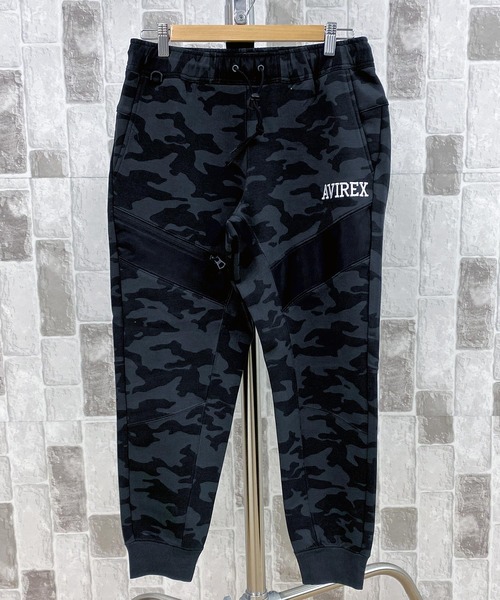 AVIREX（アヴィレックス）の「MILITARY TRAINING JOGGER PANTS（スウェットパンツ・メンズ・ブラック/カモフラージュ・XL/L/XXL/M）」の15枚目の写真