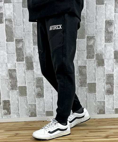 AVIREX（アヴィレックス）の「MILITARY TRAINING JOGGER PANTS（スウェットパンツ・メンズ・ブラック/カモフラージュ・XL/L/XXL/M）」の5枚目の写真
