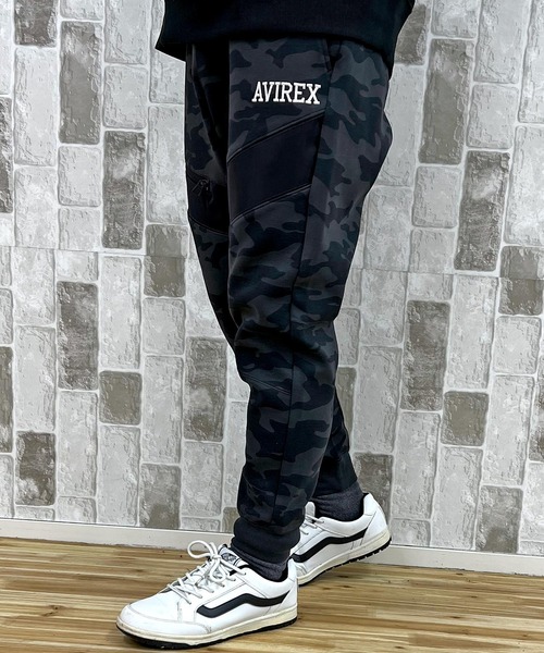 AVIREX（アヴィレックス）の「MILITARY TRAINING JOGGER PANTS（スウェットパンツ・メンズ・ブラック/カモフラージュ・XL/L/XXL/M）」の13枚目の写真