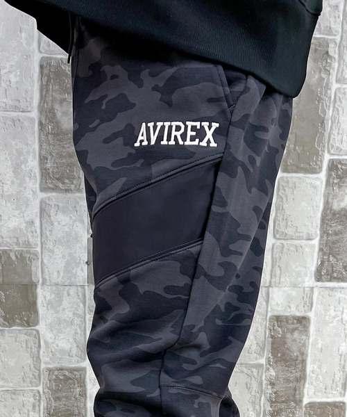AVIREX（アヴィレックス）の「MILITARY TRAINING JOGGER PANTS（スウェットパンツ・メンズ・ブラック/カモフラージュ・XL/L/XXL/M）」の14枚目の写真