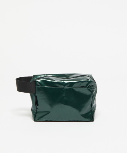 Jack Gomme(ジャックゴム)の「【JACK GOMME/ジャックゴム】ポーチ クラッチバッグ BOX(クラッチバッグ・レディース・ダークグリーン/ブラック/ガンメタ/ブラウン/イエロー/レッド/ホワイト/ブルー・FREE)」の12枚目の写真
