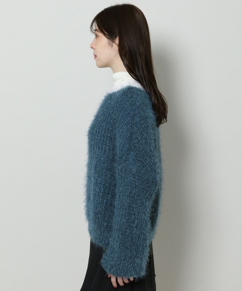 3.3 Field Trip （3.3フィールドトリップ）の「3.3 Field Trip／ボートネックニット　2991069（ニット/セーター・レディース・ベージュ/ブルー・FREE）」の14枚目の写真