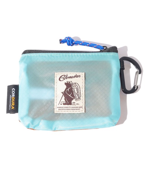 COBMASTER（コブマスター）の「【COBMASTER/コブマスター】COB CORDURARIP FLAT POUCH（ポーチ・メンズ・ライトブラウン/サーモンピンク/サックスブルー系/グリーン/イエロー・FREE）」の3枚目の写真