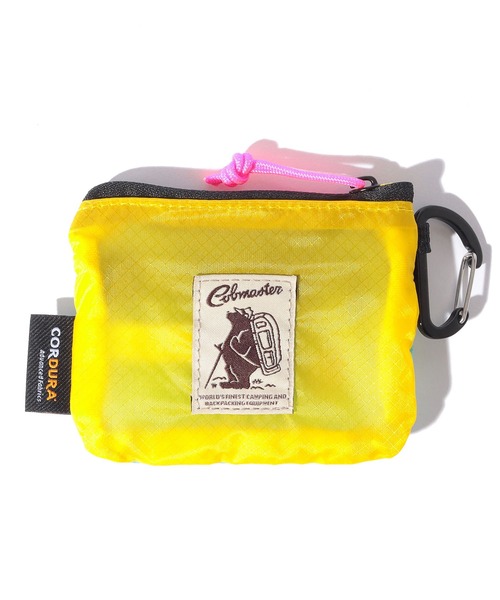 COBMASTER（コブマスター）の「【COBMASTER/コブマスター】COB CORDURARIP FLAT POUCH（ポーチ・メンズ・ライトブラウン/サーモンピンク/サックスブルー系/グリーン/イエロー・FREE）」の4枚目の写真