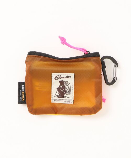 COBMASTER（コブマスター）の「【COBMASTER/コブマスター】COB CORDURARIP FLAT POUCH（ポーチ・メンズ・ライトブラウン/サーモンピンク/サックスブルー系/グリーン/イエロー・FREE）」の13枚目の写真