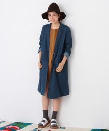 Another Edition | デニム1ボタンコート/AEBC DNM 1B CT FW◆(チェスターコート)