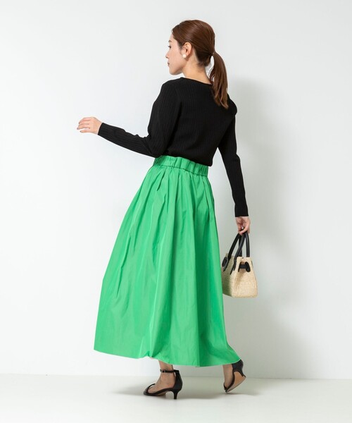 COTTO（コトゥー）の「【COTTO/ コット】 ひねりスクエアかごトートバッグ（かごバッグ・レディース・ホワイト/ブラック・FREE）」の22枚目の写真