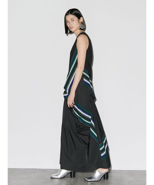 UN3D.（アンスリード）の「トーションレースタックワンピース  