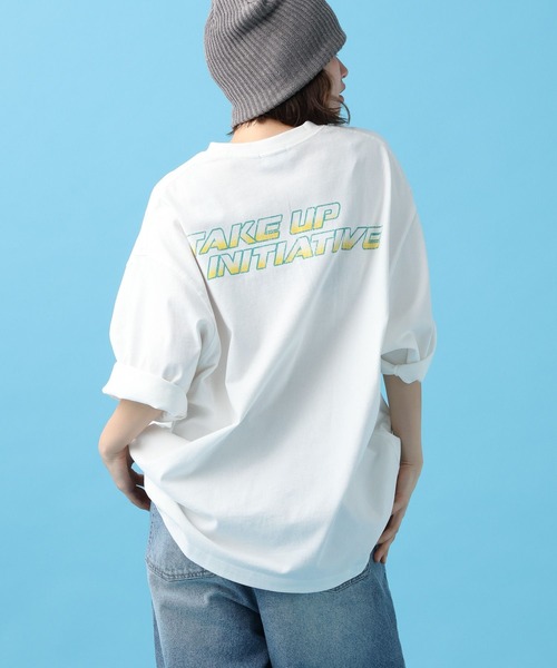 PBLIM（ページボーイリム）の「PBLIM/スピードマシンT（Tシャツ/カットソー・レディース・ブラック/オフホワイト/ブルー・MEDIUM/LARGE）」の8枚目の写真