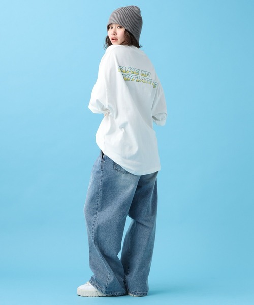 PBLIM（ページボーイリム）の「PBLIM/スピードマシンT（Tシャツ/カットソー・レディース・ブラック/オフホワイト/ブルー・MEDIUM/LARGE）」の10枚目の写真