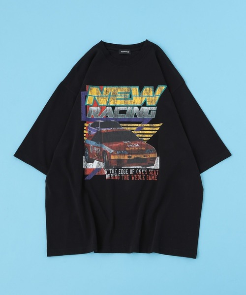 PBLIM（ページボーイリム）の「PBLIM/スピードマシンT（Tシャツ/カットソー・レディース・ブラック/オフホワイト/ブルー・MEDIUM/LARGE）」の11枚目の写真