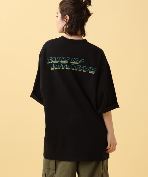 PBLIM（ページボーイリム）の「PBLIM/スピードマシンT（Tシャツ/カットソー・レディース・ブラック/オフホワイト/ブルー・MEDIUM/LARGE）」の14枚目の写真