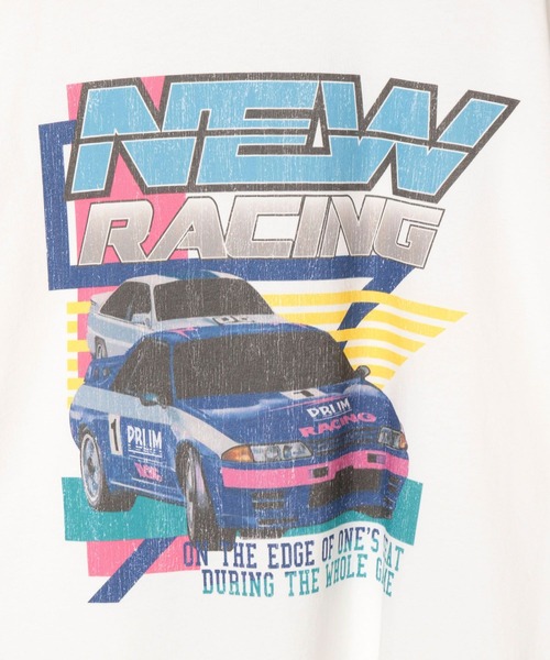 PBLIM（ページボーイリム）の「PBLIM/スピードマシンT（Tシャツ/カットソー・レディース・ブラック/オフホワイト/ブルー・MEDIUM/LARGE）」の19枚目の写真