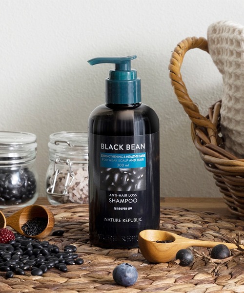 シャンプー bo0301ma ブラックビーン ヘアシャンプー（シャンプー）｜NATURE REPUBLIC