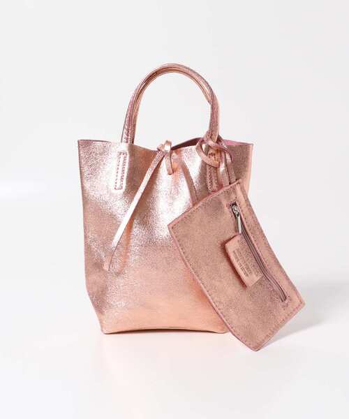 RODE SKO（ロデスコ）の「MARLON FIRENZE　グリッターレザートートバッグ（トートバッグ・レディース・ブラック/シルバー/ゴールド系その他・ONE）」の4枚目の写真