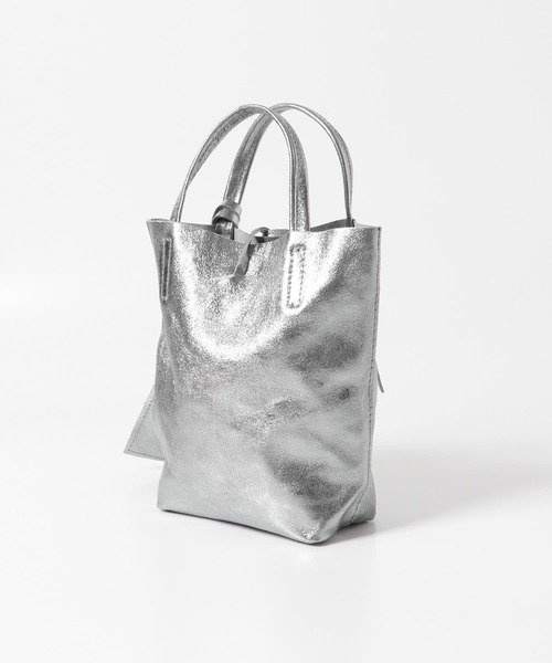 RODE SKO（ロデスコ）の「MARLON FIRENZE　グリッターレザートートバッグ（トートバッグ・レディース・ブラック/シルバー/ゴールド系その他・ONE）」の12枚目の写真