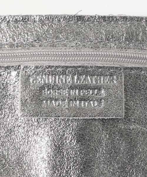 RODE SKO（ロデスコ）の「MARLON FIRENZE　グリッターレザートートバッグ（トートバッグ・レディース・ブラック/シルバー/ゴールド系その他・ONE）」の7枚目の写真