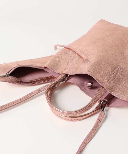 RODE SKO（ロデスコ）の「MARLON FIRENZE　グリッターレザートートバッグ（トートバッグ・レディース・ブラック/シルバー/ゴールド系その他・ONE）」の6枚目の写真