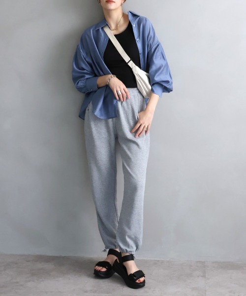 VIVIAN（ヴィヴィアン）の「厚底ゴールドパーツベルクロスポーツサンダル（サンダル・レディース・グレー/ブラック/ベージュ・S/M/L/LL）」の16枚目の写真