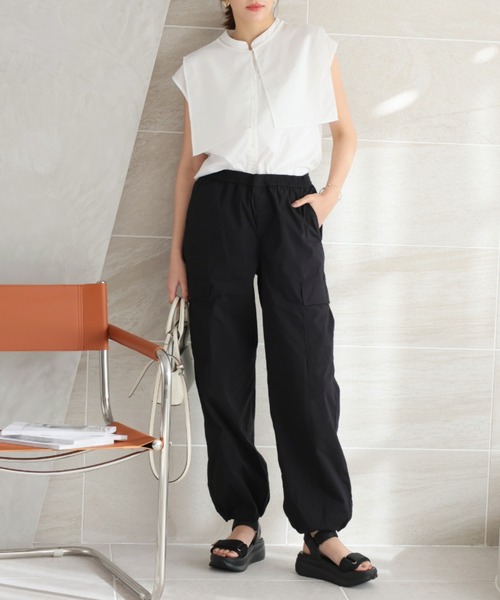 VIVIAN（ヴィヴィアン）の「厚底ゴールドパーツベルクロスポーツサンダル（サンダル・レディース・グレー/ブラック/ベージュ・S/M/L/LL）」の17枚目の写真