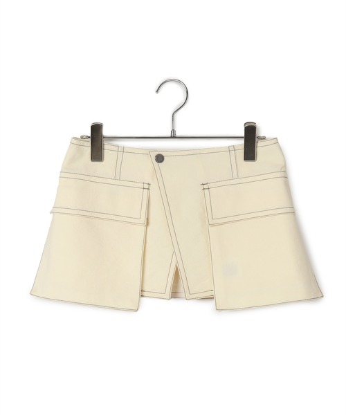 ADAM ET ROPE'(アダムエロペ)の「ポケットラップベルト(ベルト・レディース・ベージュ/オフホワイト・FREE)」の14枚目の写真