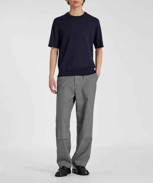 Paul Smith（ポールスミス）の「エンブロイダリーロゴ 半袖ニットソー / 143400 639Y（ニット/セーター・メンズ・ダークグリーン/チェリーレッド/ネイビー/ベージュ・MEDIUM/LARGE/X-LARGE）」の17枚目の写真