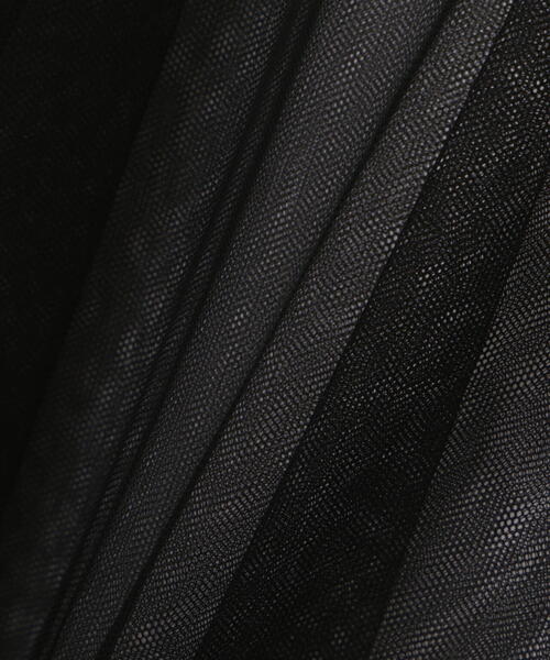 N.（N. Natural Beauty Basic）（エヌエヌナチュラルビューティーベーシック）の「◆ダブルチュールブラウス（シャツ/ブラウス・レディース・オフホワイト/ブラック・MEDIUM）」の9枚目の写真