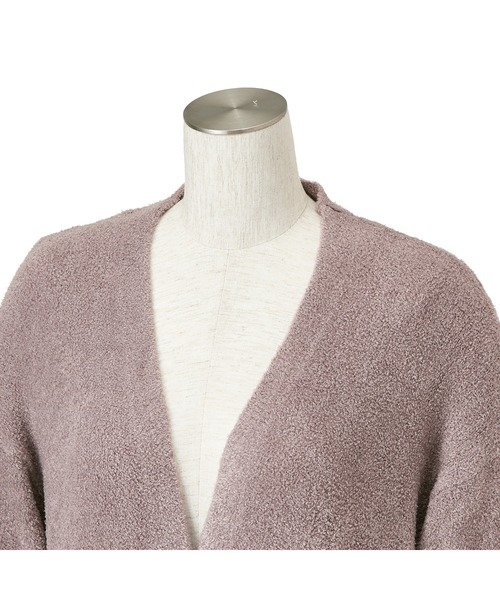 Francfranc（フランフラン）の「モイストフェザーニット カーディガン ブラウン（ルームウェア/パジャマ・レディース・ブラウン・FREE）」の9枚目の写真