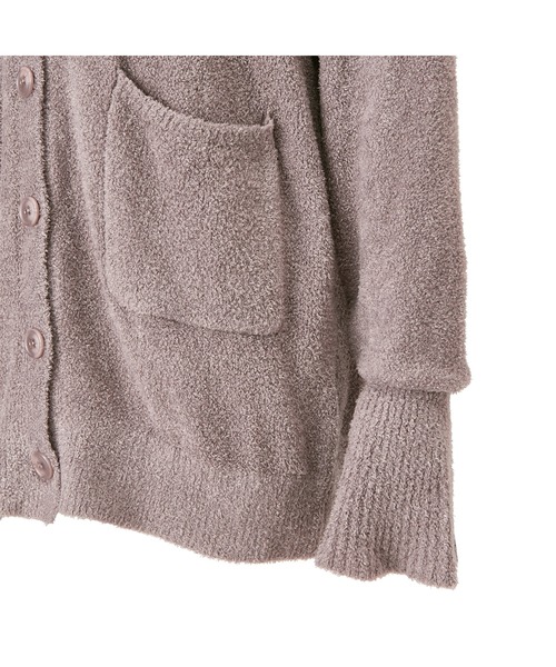 Francfranc（フランフラン）の「モイストフェザーニット カーディガン ブラウン（ルームウェア/パジャマ・レディース・ブラウン・FREE）」の3枚目の写真