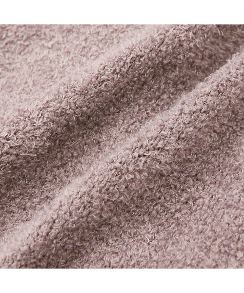 Francfranc（フランフラン）の「モイストフェザーニット カーディガン ブラウン（ルームウェア/パジャマ・レディース・ブラウン・FREE）」の4枚目の写真