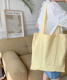 Mignonjour/チェック柄トートバッグ M2306