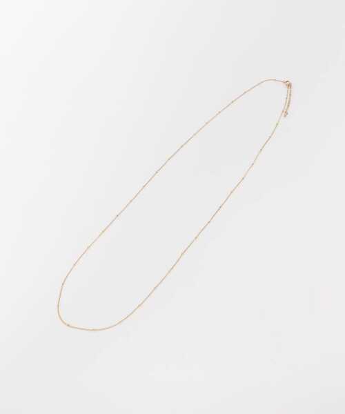 URBAN RESEARCH DOORS（アーバンリサーチドアーズ）の「ステーションチェーンネックレス（ネックレス・レディース・ゴールド/シルバー・ONE）」の4枚目の写真