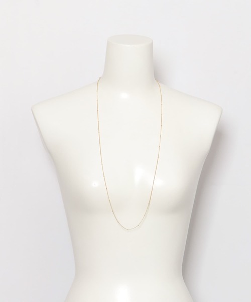 URBAN RESEARCH DOORS（アーバンリサーチドアーズ）の「ステーションチェーンネックレス（ネックレス・レディース・ゴールド/シルバー・ONE）」の5枚目の写真