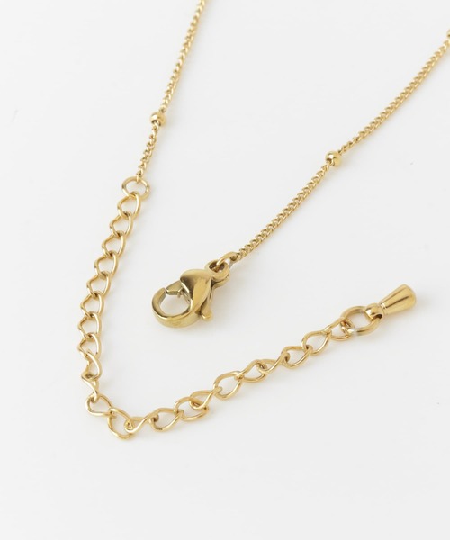 URBAN RESEARCH DOORS（アーバンリサーチドアーズ）の「ステーションチェーンネックレス（ネックレス・レディース・ゴールド/シルバー・ONE）」の7枚目の写真