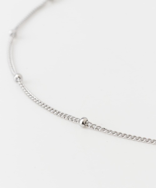 URBAN RESEARCH DOORS（アーバンリサーチドアーズ）の「ステーションチェーンネックレス（ネックレス・レディース・ゴールド/シルバー・ONE）」の8枚目の写真