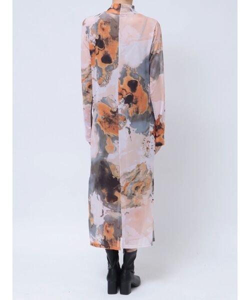 MURUA（ムルーア）の「ニュアンスパターンセミシアーワンピース（ワンピース・レディース・オレンジ/グレー/ブルー・FREE）」の17枚目の写真